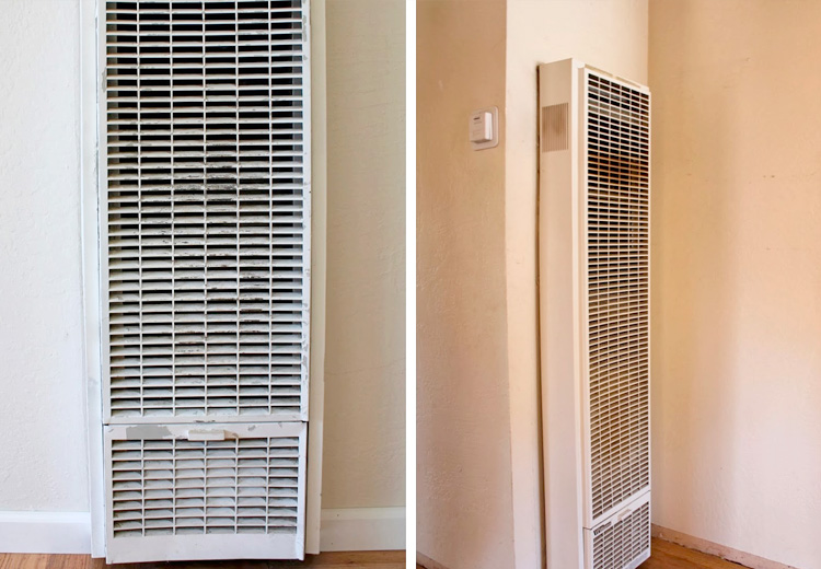 Calefacción de pared